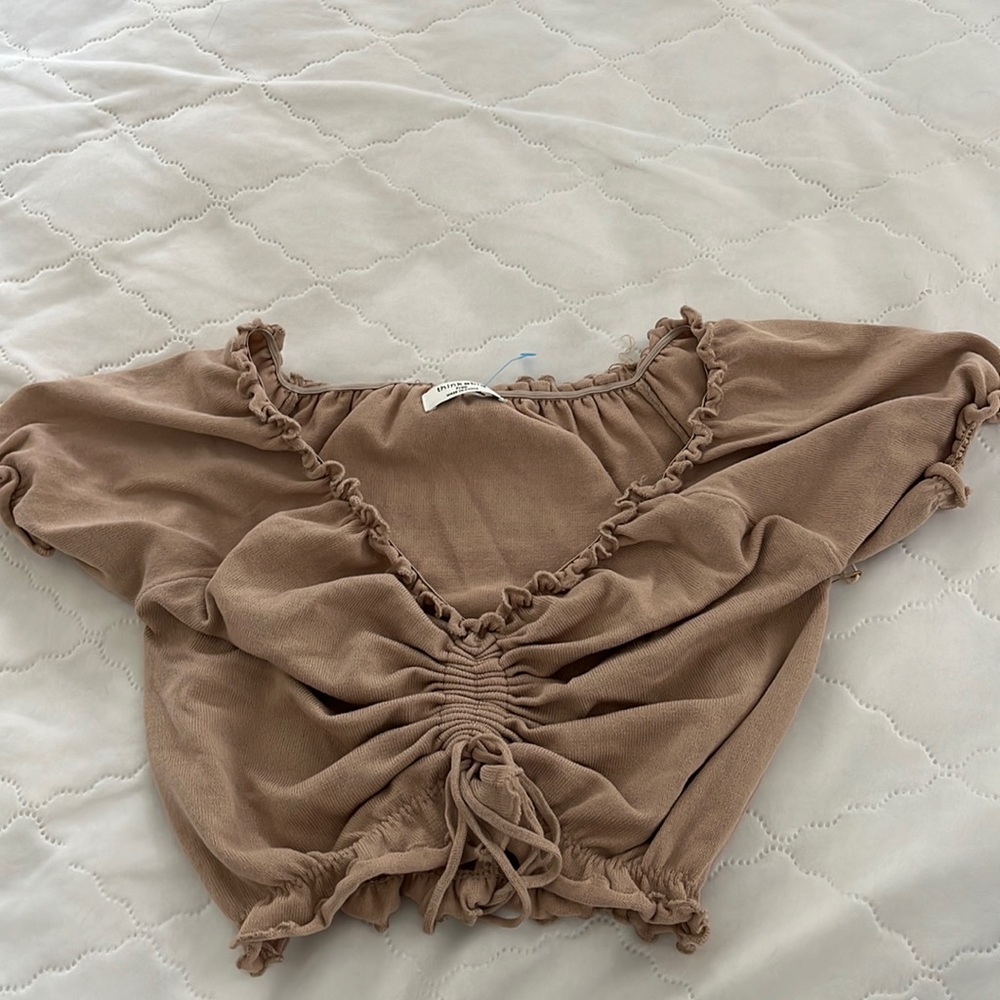 Beige going out top (never worn)